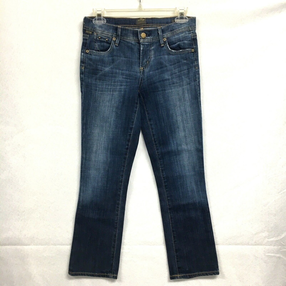 Citizens of Humanity Women's Jeans Size 25 Manic Mini Boot Low Rise Dark Wash